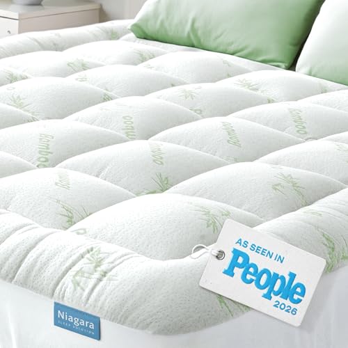 Niagara Sleep Solution King Ultra Soft Mattress Topper — Back Pain Relief