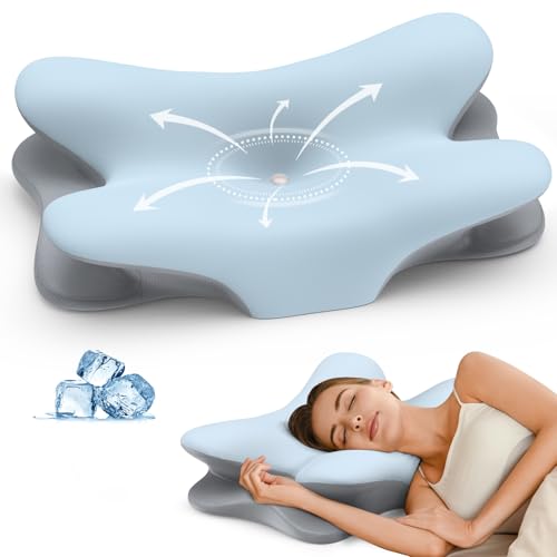 Besyodo Cervical Neck Pillow for Pain Relief - Ergonomic Pillow for Ne — Build quality and design details up close