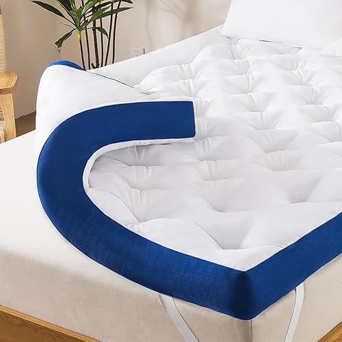 WhatsBedding 5 Inch Memory Foam Mattress Topper Queen for Back Pain, F — Real-world performance testing in action
