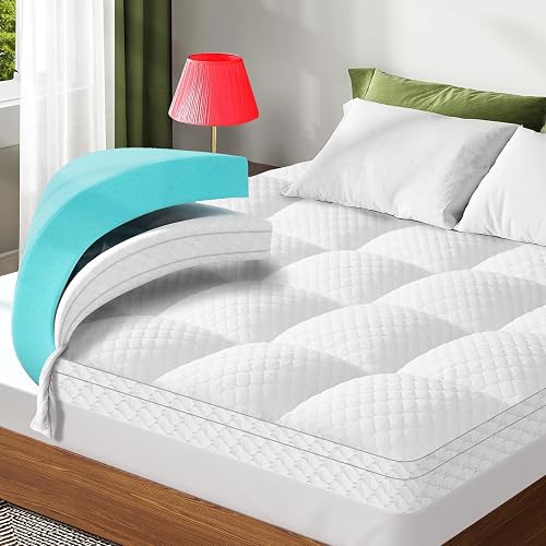 Dual Layer 3 Inch Memory Foam Mattress Topper Queen Size, 2 Inch Cooli — Side-by-side comparison of top picks in this category