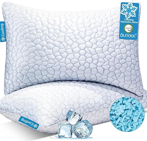 QUTOOL Cooling Pillow for Sleeping, CertiPUR-US Shredded Memory Foam Q — Real-world performance testing in action