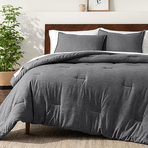 Bare Home Comforter Set - Queen Size - Ultra-Soft - Goose Down Alterna — Our recommended configuration for best results